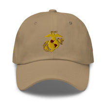 Load image into Gallery viewer, Dad Hat - Marine Corps Embroidered
