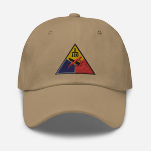 Dad hat - Armor - 1st Battalion, 110th Armor Regiment - SSI wo Txt