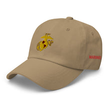 Load image into Gallery viewer, Dad Hat - Marine Corps Embroidered
