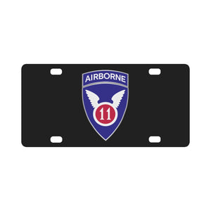 11th Airborne Division - DUI wo Txt X 300 Classic License Plate