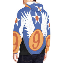 Load image into Gallery viewer, Men&#39;s All Over Print Hoodie (USA Size) (Model H13) - AAC - SSI - 9th Air Force
