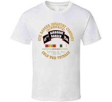 Load image into Gallery viewer, 6th Ranger Infantry Company - Airborne - Cold War Svc Ribbons X 300 T Shirt
