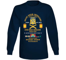 Load image into Gallery viewer, Army - 1st Battalion, 201st Artillery, 18th Fa Bde - Operation Desert Storm Veteran X 300 T Shirt
