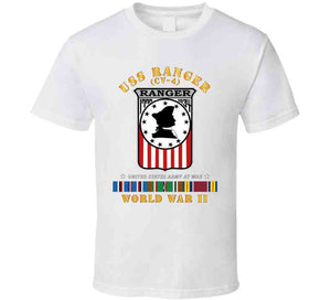 Uss Ranger (cv-4) W Eur Arr Svc Wwii T Shirt