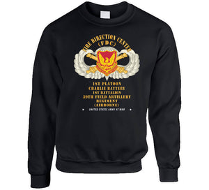 39th Field Artillery Regiment, 1st Platoon, Fdc, Charlie Battery, 1st Battalion Airborne - V1 Gold X 300 Classic T Shirt, Crewneck Sweatshirt, Hoodie, Long Sleeve