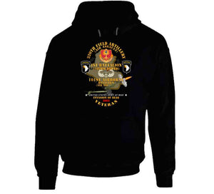 Army - 1st Bn, 320th Fa, 101st Airborne Div - Invasion - 2003 W Aa Badge - W 105mm  Map Classic T Shirt, Crewneck Sweatshirt, Hoodie, Long Sleeve