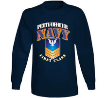 Load image into Gallery viewer, Navy - Rank - E6 - Po1 - Gold X 300 T Shirt
