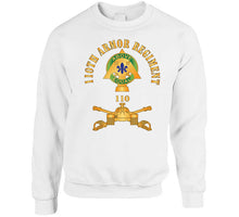 Load image into Gallery viewer, 110th Armor Regiment - Dui  W Ar Branch X 300 T Shirt
