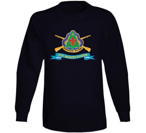 91st Infantry Division - W Br - Dui - Ribbon X 300 Classic T Shirt, Crewneck Sweatshirt, Hoodie, Long Sleeve