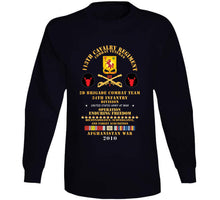 Load image into Gallery viewer, 1st Bn, 113th Cavalry Regiment, 2nd Bct, 34th Id - Enduring Freedom Combat Veteran X 300 T Shirt
