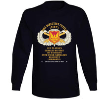 Load image into Gallery viewer, 39th Field Artillery Regiment, 1st Platoon, Fdc, Charlie Battery, 1st Battalion Airborne - V1 Gold X 300 Classic T Shirt, Crewneck Sweatshirt, Hoodie, Long Sleeve
