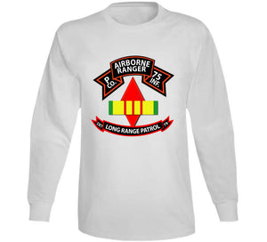 Ssi - Vietnam - P Co 75th Ranger - 5th Infantry Division - Vn Ribbon - Lrsd Classic T Shirt, Crewneck Sweatshirt, Hoodie, Long Sleeve