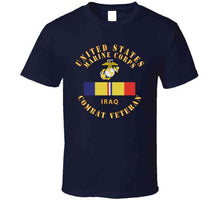 Load image into Gallery viewer, Usmc - Car - Combat Veteran - Iraq X 300 T Shirt
