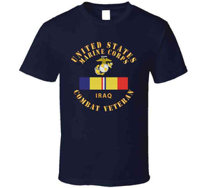 Usmc - Car - Combat Veteran - Iraq X 300 T Shirt