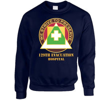 Load image into Gallery viewer, 129th Evacuation Hospital W Txt - Dui X 300 Classic T Shirt, Crewneck Sweatshirt, Hoodie, Long Sleeve
