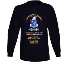 Load image into Gallery viewer, 179th Infantry Regiment - Tomahawks - Iraq Surge 2008 W Cib - Oif - Iraq Svc X 300 Classic T Shirt, Crewneck Sweatshirt, Hoodie, Long Sleeve
