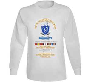 179th Infantry Regiment - Tomahawks - Afghanistan - Transition I - 2011 W Cib -  Oif - Afghan Svc X 300 T Shirt