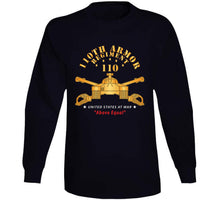 Load image into Gallery viewer, 110th Armor Regiment - Above Equal X 300  Classic T Shirt, Crewneck Sweatshirt, Hoodie, Long Sleeve
