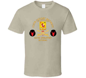 113th Cavalry Regiment - Cav Br - Dui - 1st Squadron W Red Regt Txt - 34th Id - Ssi X 300 T Shirt