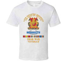 Load image into Gallery viewer, Army - Dui - 14th Infantry Regiment The Right Of The Line W Cib -  Iraq Svc X 300 T Shirt
