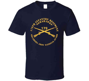 179th Infantry - Okarng - Inf Branch X 300 Classic T Shirt, Crewneck Sweatshirt, Hoodie, Long Sleeve