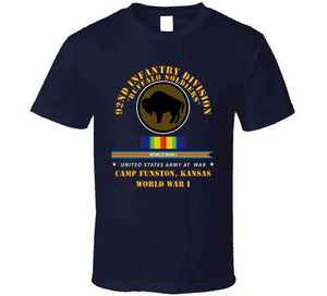 Army - 92nd Infantry Division - Buffalo Soldiers - Camp Funston Ks - Wwi Classic T Shirt, Crewneck Sweatshirt, Hoodie, Long Sleeve, Mug