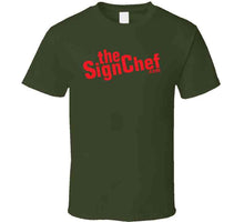 Load image into Gallery viewer, The Sign Chef Dot Com - Red Txt Hoodie
