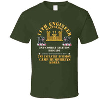 Load image into Gallery viewer, 11th Engineer Battalion - Camp Humphries 2nd Infantry Division - Korea X 300 Classic T Shirt, Crewneck Sweatshirt, Hoodie, Long Sleeve
