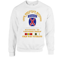 Load image into Gallery viewer, 10th Mountain Division - Climb To Glory - Reforger 90, Centurion Shield - Cold X 300 Classic T Shirt, Crewneck Sweatshirt, Hoodie, Long Sleeve
