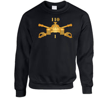 Load image into Gallery viewer, 1st Battalion, 110th Armor Regiment - Ar Branch Wo Txt X 300 Classic T Shirt, Crewneck Sweatshirt, Hoodie, Long Sleeve
