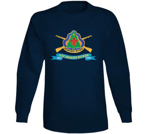 91st Infantry Division - W Br - Dui - Ribbon X 300 Classic T Shirt, Crewneck Sweatshirt, Hoodie, Long Sleeve