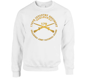 179th Infantry - Okarng - Inf Branch X 300 Classic T Shirt, Crewneck Sweatshirt, Hoodie, Long Sleeve