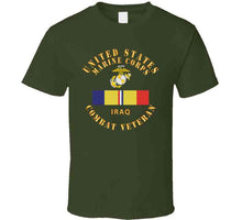 Load image into Gallery viewer, Usmc - Car - Combat Veteran - Iraq X 300 T Shirt
