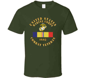 Usmc - Car - Combat Veteran - Iraq X 300 T Shirt