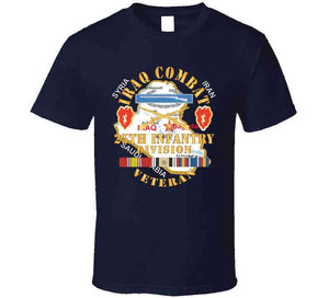 Iraq Combat Infantry Veteran W 25th Infantry Division - Dui W Iraq Svc X 300 T Shirt