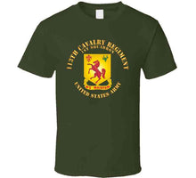 Load image into Gallery viewer, 113th Cavalry Regiment - Dui - Us Army X 300 T Shirt
