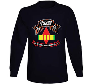 Ssi - Vietnam - P Co 75th Ranger - 5th Infantry Division - Vn Ribbon - Lrsd X 300 Classic T Shirt, Crewneck Sweatshirt, Hoodie, Long Sleeve