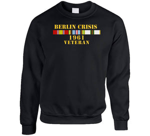 Army - Berlin Crisis 1961 Veteran W  Exp - Cold Svc T Shirt