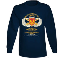 Load image into Gallery viewer, 39th Field Artillery Regiment, 1st Platoon, Fdc, Charlie Battery, 1st Battalion Airborne - V1 X 300 T Shirt
