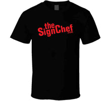 Load image into Gallery viewer, The Sign Chef Dot Com - Red Txt Youth Hoodie
