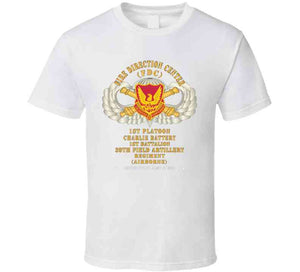 39th Field Artillery Regiment, 1st Platoon, Fdc, Charlie Battery, 1st Battalion Airborne - V1 Gold X 300 Classic T Shirt, Crewneck Sweatshirt, Hoodie, Long Sleeve