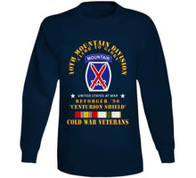 Load image into Gallery viewer, 10th Mountain Division - Climb To Glory - Reforger 90, Centurion Shield  - Cold X 300 Classic T Shirt, Crewneck Sweatshirt, Hoodie, Long Sleeve
