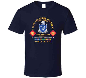 179th Infantry Regiment - Tomahawks - Dui  - 45th Id - Wwii W Eur Svc X 300 T Shirt