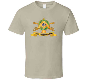 110th Armor Regiment W Br - Ribbon X 300 Classic T Shirt, Crewneck Sweatshirt, Hoodie, Long Sleeve