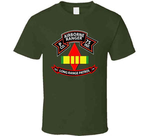 Ssi - Vietnam - P Co 75th Ranger - 5th Infantry Division - Vn Ribbon - Lrsd Classic T Shirt, Crewneck Sweatshirt, Hoodie, Long Sleeve