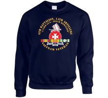 Load image into Gallery viewer, 6th Battalion, 14th Artillery Regiment - Dui - Vn Svc Bar - Top X 300 Classic T Shirt, Crewneck Sweatshirt, Hoodie, Long Sleeve
