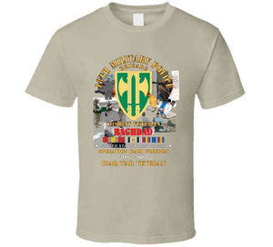 Army - 18th Mp Bde - Iraq Vet  W  Baghdad  Oif 2007â2008 Iraq Svc Ribbons T Shirt