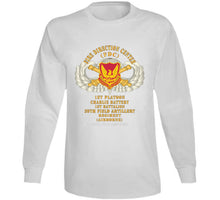 Load image into Gallery viewer, 39th Field Artillery Regiment, 1st Platoon, Fdc, Charlie Battery, 1st Battalion Airborne - V1 Gold X 300 Classic T Shirt, Crewneck Sweatshirt, Hoodie, Long Sleeve
