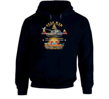 Load image into Gallery viewer, Desert Storm - 2nd Armored Div - Combat Veteran W Gulf Svc X 300 T Shirt
