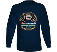 Load image into Gallery viewer, 4th Ranger Infantry Company - Airborne - Korea W Svc Ribbons X 300 Classic T Shirt, Crewneck Sweatshirt, Hoodie, Long Sleeve
